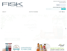 Tablet Screenshot of fiskgroup.com